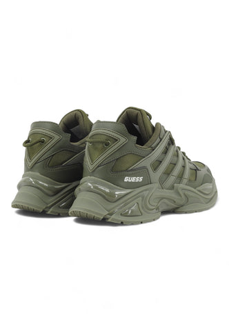 GUESS Running Sneaker Uomo Green FMFBELL12