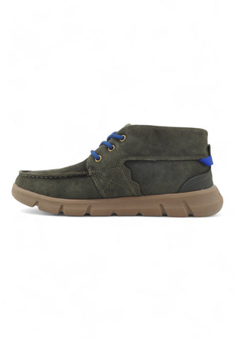 JEEP Polacco Suede Sneaker Uomo Military Green JM42122A