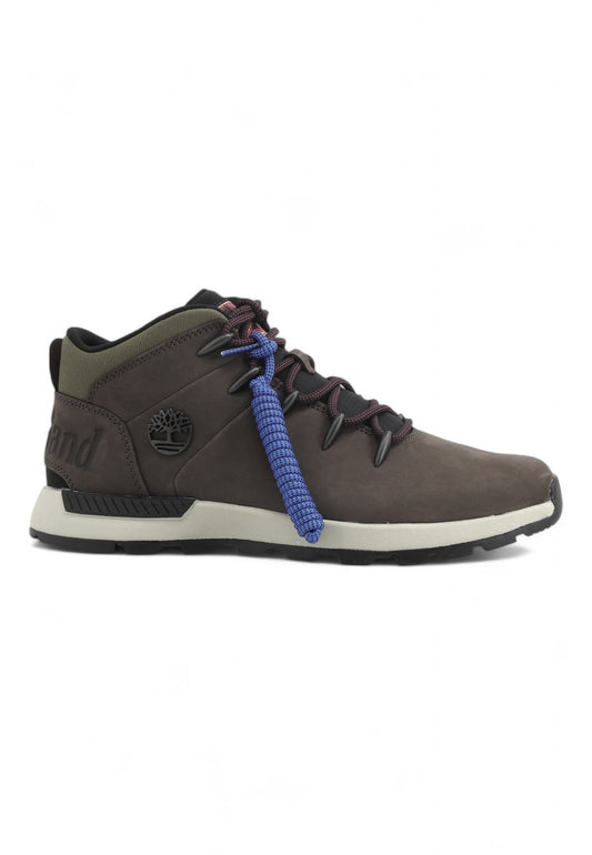 TIMBERLAND Sprint Trekker Mid Lace Stivaletto Uomo Dark Brown Nobuck TB0A6DQD