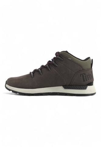 TIMBERLAND Sprint Trekker Mid Lace Stivaletto Uomo Dark Brown Nobuck TB0A6DQD