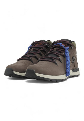 TIMBERLAND Sprint Trekker Mid Lace Stivaletto Uomo Dark Brown Nobuck TB0A6DQD