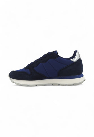 SUN68 Running Ally Gold Silver Sneaker Donna Blu Z44202