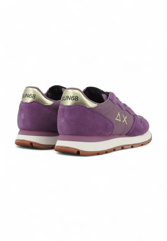 SUN68 Running Ally Gold Silver Sneaker Donna Viola Z44202