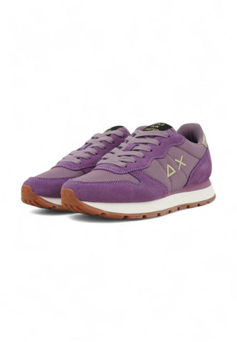 SUN68 Running Ally Gold Silver Sneaker Donna Viola Z44202