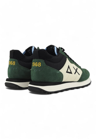 SUN68 Running Tom 2.0 Color Sneaker Uomo Verde Z44109