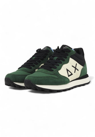 SUN68 Running Tom 2.0 Color Sneaker Uomo Verde Z44109