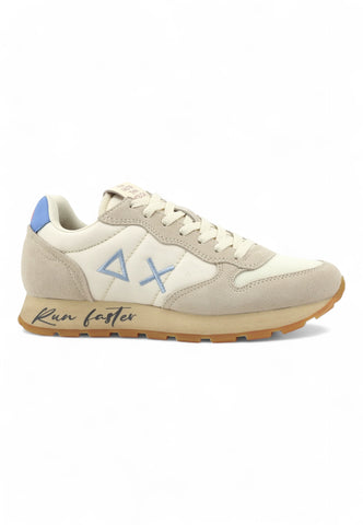 SUN68 Running Tom Vintage Sneaker Uomo Bianco Z44105