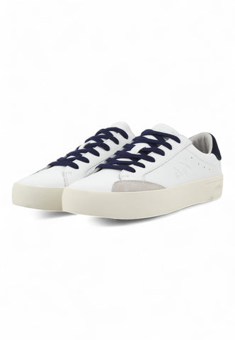 SUN68 Street Sneaker Uomo Bianco Z44125