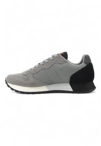 SUN68 Running Jacky Solid Sneaker Uomo Grigio Z44113