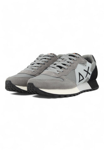 SUN68 Running Jacky Solid Sneaker Uomo Grigio Z44113