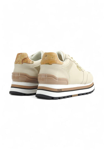 ALVIERO MARTINI 1° CLASSE Running Retro Geo Sneaker Donna Nude 1017300E