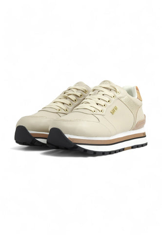 ALVIERO MARTINI 1° CLASSE Running Retro Geo Sneaker Donna Nude 1017300E