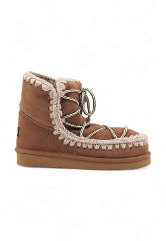 MOU Eskimo Scoubidoo Lace Stivaletto Donna Marrone MU.FW101131K