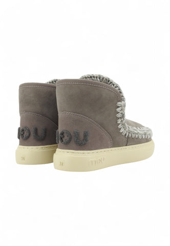 MOU Eskimo Sneakers Bold Glitter Stivaletto Donna Grigio MU.FW411001A