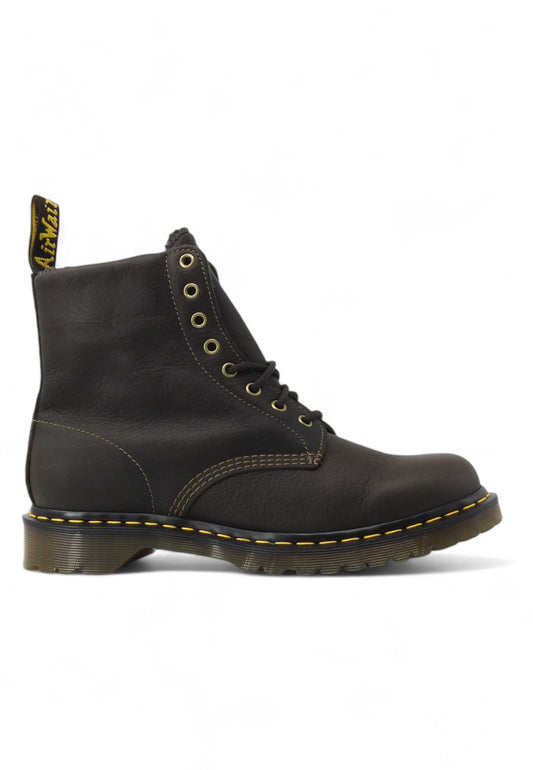 DR. MARTENS Anfibio Lacci Pelo Interno Grizzly Stivaletto Uomo Marrone 1460-31873538