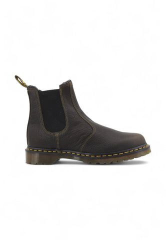 DR.MARTENS Polacco Lthr Elastico Pelo Stivaletto Uomo Marrone 2976-31874538