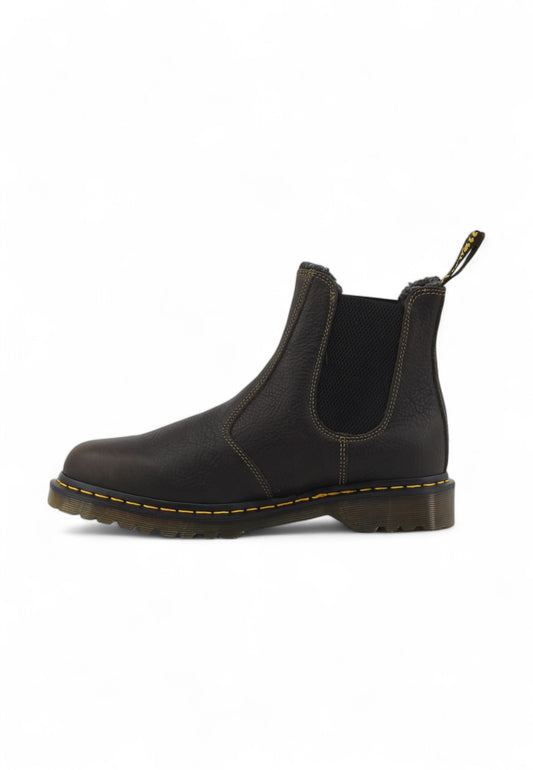 DR.MARTENS Polacco Lthr Elastico Pelo Stivaletto Uomo Marrone 2976-31874538