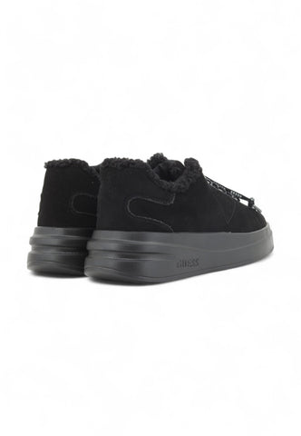 GUESS Sneakers Suede Pelo Sneaker Donna Nero FLFELBSUE12