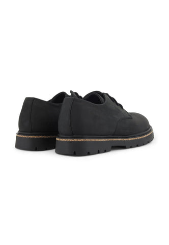 BIRKENSTOCK Highwood Lace Low Stringata Uomo Nero 1028137U