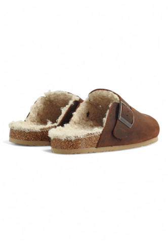 COLORS OF CALIFORNIA Sabot Sandal Ciabatta Uomo Tan HC.BIOM411FUR