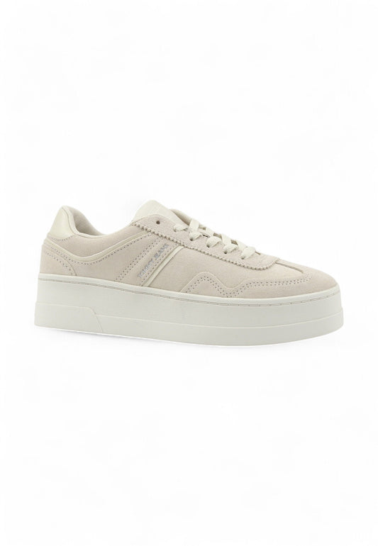 TOMMY HILFIGER Sneaker Suede Sneaker Donna Beige EN0EN02676ACG-PE25