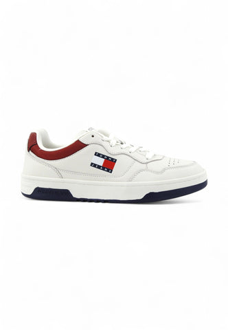 TOMMY HILFIGER Sneaker Lthr Suola Sneaker Uomo Bianco EM0EM014430G1-PE25