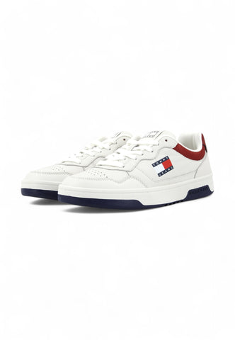 TOMMY HILFIGER Sneaker Lthr Suola Sneaker Uomo Bianco EM0EM014430G1-PE25