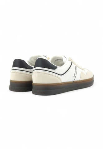 TOMMY HILFIGER Sneaker Lthr Suede Suola Sneaker Uomo Bianco EM0EM01524BDS-PE25