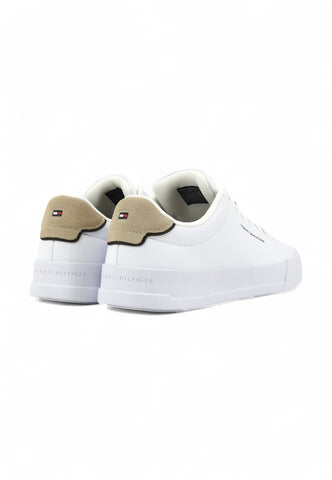 TOMMY HILFIGER Sneaker Lthr Sneaker Uomo Bianco FM0FM053670LC-PE25