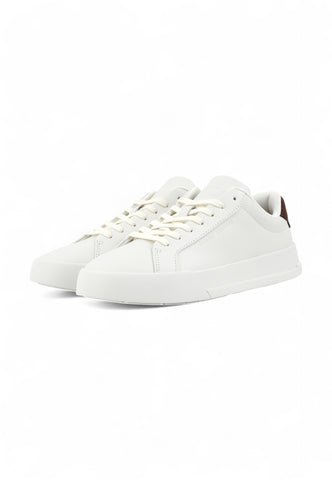 TOMMY HILFIGER Sneaker Lthr Retro Colorato Sneaker Uomo Bianco FM0FM05322YBL-PE25