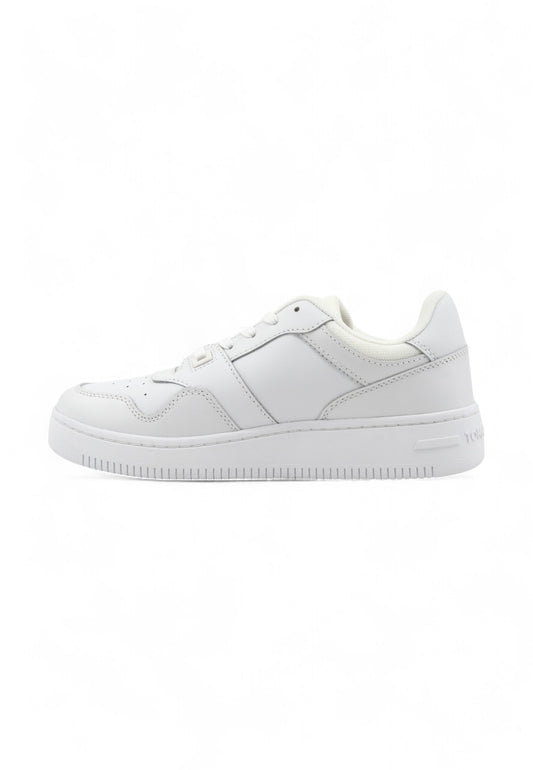 TOMMY HILFIGER Sneaker Lthr Logo Sneaker Donna Bianco EN0EN02505YBS-PE25