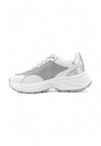 LIU JO Running Lthr Sneaker Donna Argento BA5065PX62004370-PE25