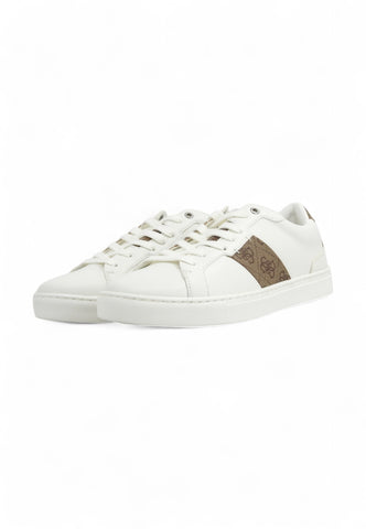 GUESS Sneakers Lthr Retro Sneaker Uomo Bianco FMTTOGELL12-PE25