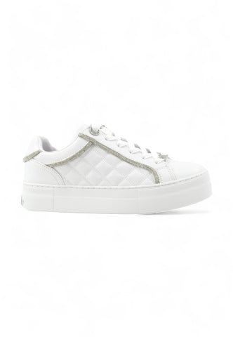 GUESS Sneaker Lthr Sneaker Donna Bianco FLPGRAELE12-PE25