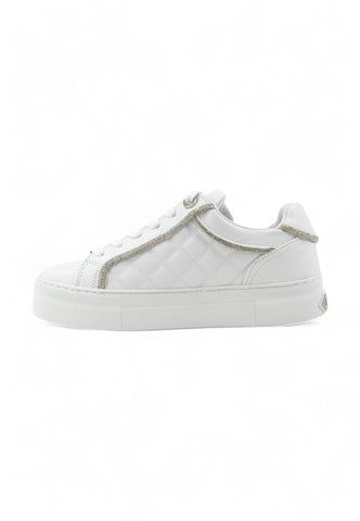 GUESS Sneaker Lthr Sneaker Donna Bianco FLPGRAELE12-PE25