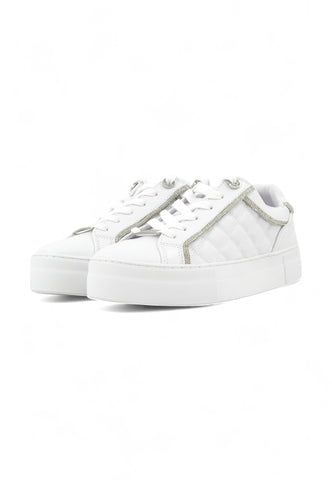 GUESS Sneaker Lthr Sneaker Donna Bianco FLPGRAELE12-PE25