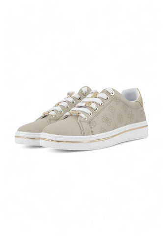 GUESS Sneaker Lthr Sneaker Donna Beige FLPSTAFAL12-PE25