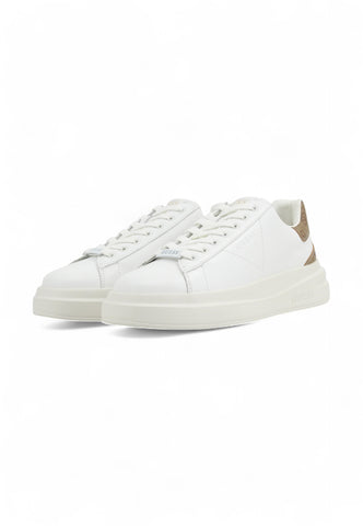 GUESS Sneaker Lthr Retro Logato Sneaker Uomo Bianco FMPVIBLEA12-PE25