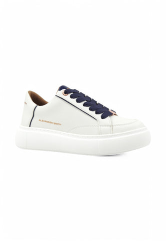 ALEXANDER SMITH Sneaker Donna Bianco Blu AEBBEGW-7347-WBL