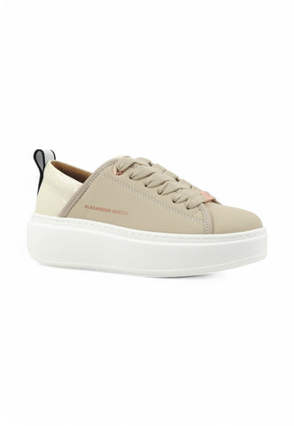 ALEXANDER SMITH Sneaker Donna Bianco Crema AEBBEHW-9501-BGE