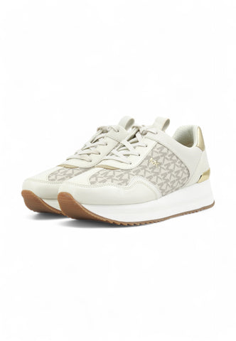 MICHAEL KORS Running Lthr Sneaker Donna Bianco 43R4RNFSAB-PE25-150