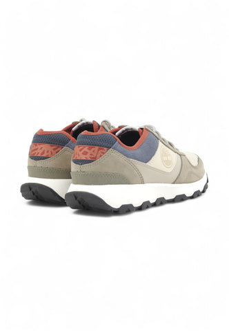 TIMBERLAND Running Lthr Sneaker Uomo Grigio TB0A67A9EO21-PE25