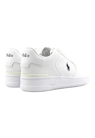 POLO RALPH LAUREN Sneaker Uomo Bianco Nero 809891791009