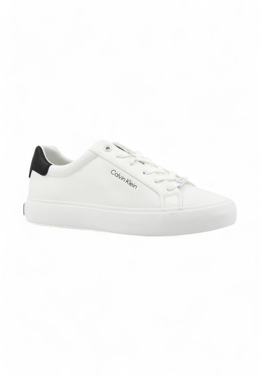 CALVIN KLEIN Sneaker Lthr Sneaker Donna Bianco HW0HW016810K4-PE25