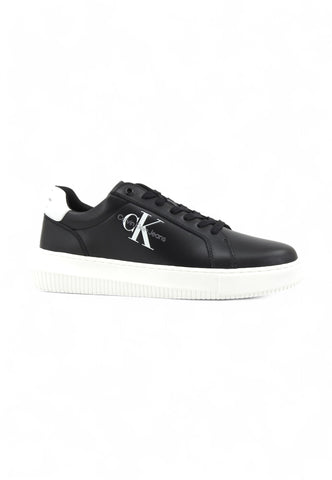 CALVIN KLEIN Sneaker Lthr Logo Sneaker Uomo Nero YM0YM006810GJ-PE25