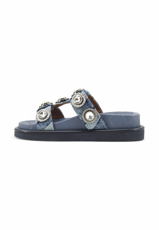 KURT GEIGER Ciabatta Donna Blu 9107188669