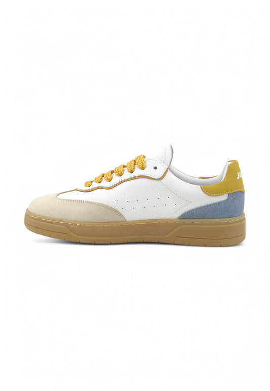 JANET Sneakers Donna Bianco Giallo J-091