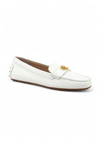 POLO RALPH LAUREN Mocassino Donna Bianco 802852847024