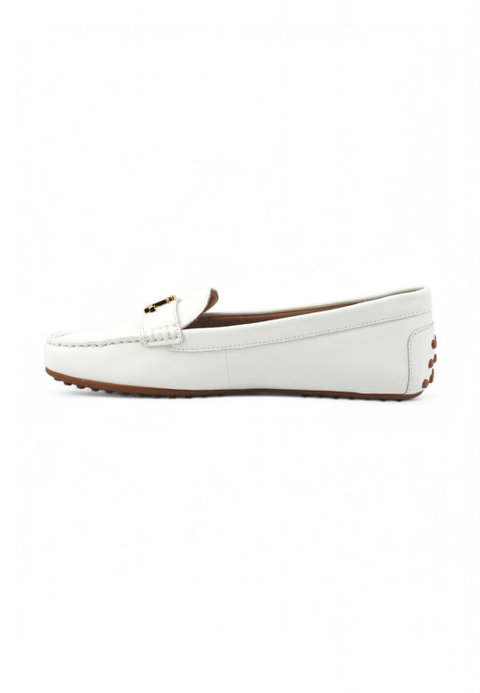 POLO RALPH LAUREN Mocassino Donna Bianco 802852847024