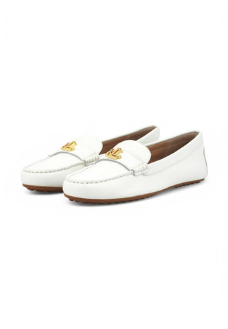 POLO RALPH LAUREN Mocassino Donna Bianco 802852847024